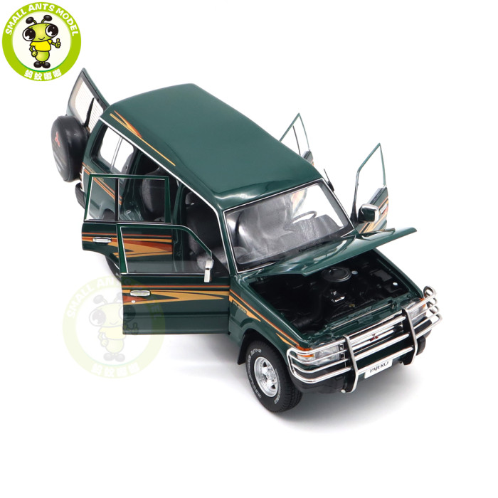 1/18 Sunyork Mitsubishi PAJERO V31 Diecast Model Toy Car Boys Girls Gifts