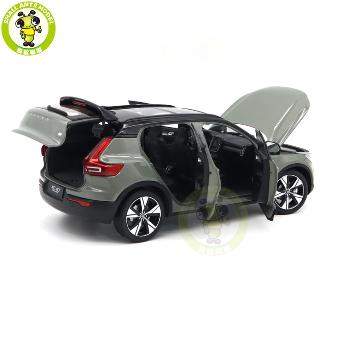 1/18  Volvo XC40 Recharge Electric Car Diecast Model Toy Car Boys Girls Gifts