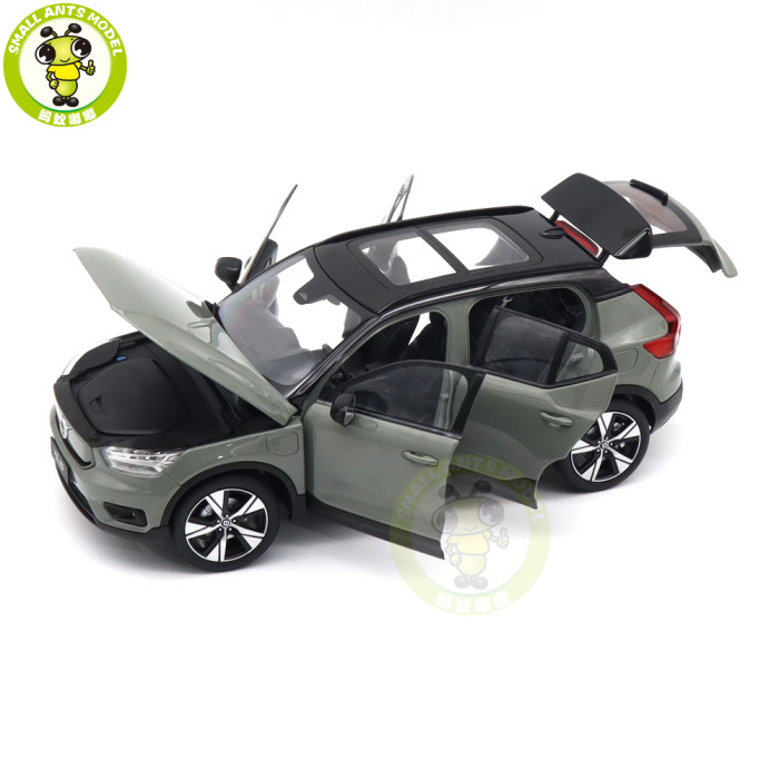 1/18  Volvo XC40 Recharge Electric Car Diecast Model Toy Car Boys Girls Gifts