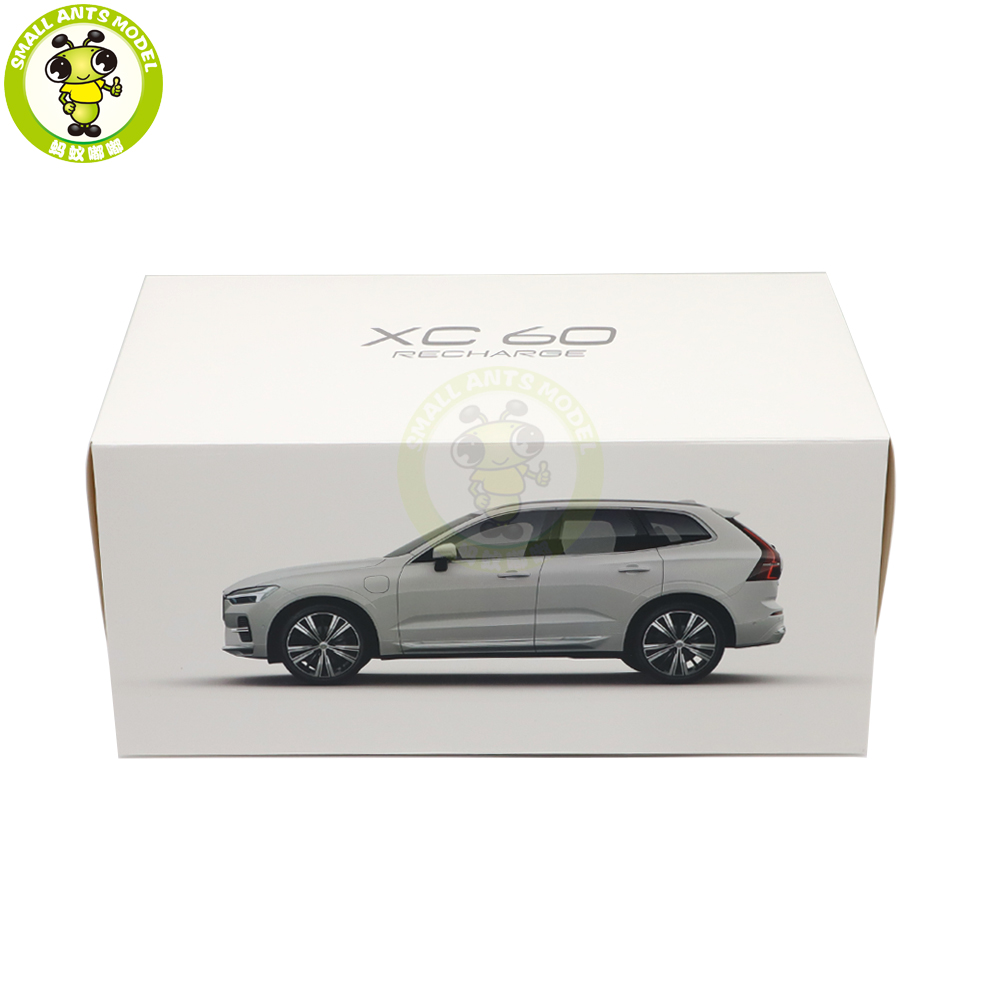 1/18 Volvo XC60 Recharge 2022 Diecast Model Toy Car Boys Girls