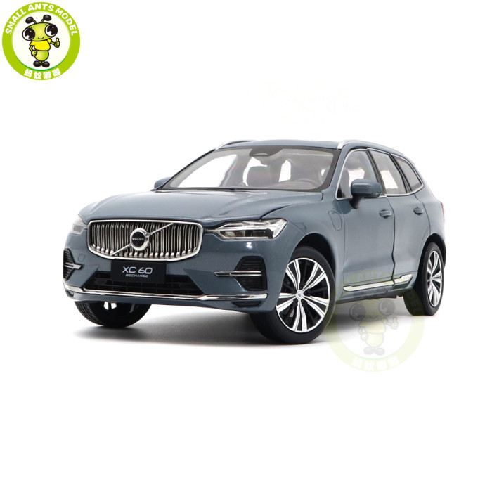 1/18  Volvo XC60 Recharge 2022 Diecast Model Toy Car Boys Girls Gifts