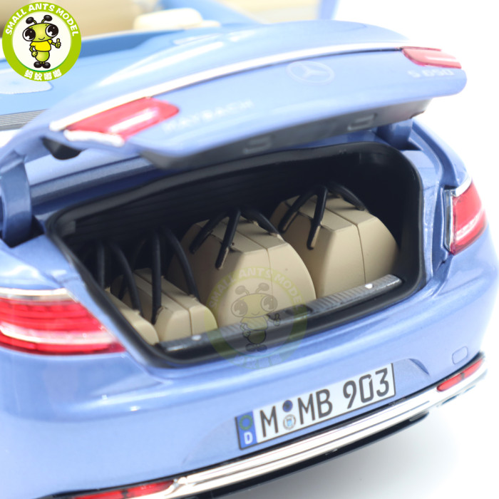 1/18 Mercedes Benz Maybach S650 Cabriolet 2018 Norev 183471 Diecast Model Toys Car Boys Girls Gifts