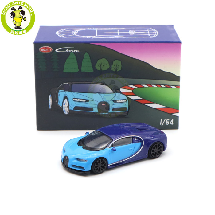 1/64 JKM Bugatti Chiron Diecast Model Toys Supercar Car Boys Girls Gifts