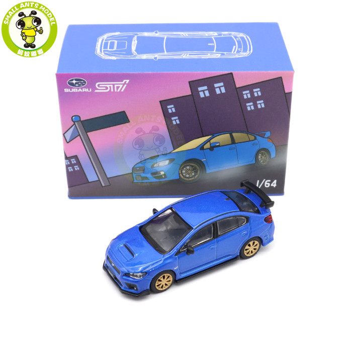 1/64 JKM Subaru WRX STI Diecast Model Toys Car Boys Girls Gifts