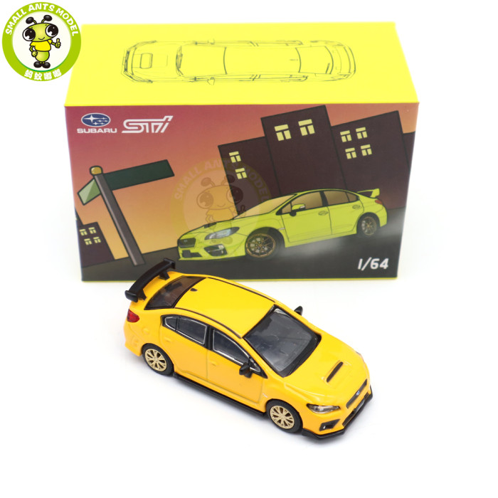 1/64 JKM Subaru WRX STI Diecast Model Toys Car Boys Girls Gifts