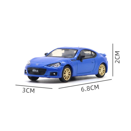 1/64 JKM Subaru BRZ Diecast Model Toys Car Boys Girls Gifts