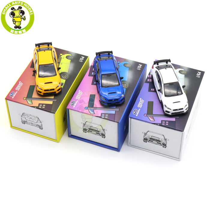 1/64 JKM Subaru WRX STI Diecast Model Toys Car Boys Girls Gifts