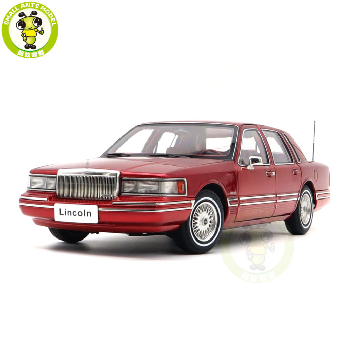 1/18 Lincoln Town Car 1990 Second Generation FN36/116 Diecast Model Toy Cars Boys Girls Gifts