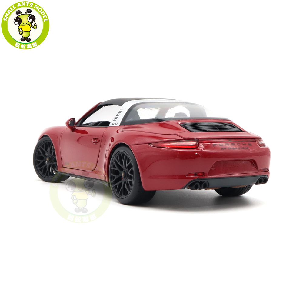1/18 Schuco Porsche 911 Carrera 4 GTS Targa Diecast Model Toys