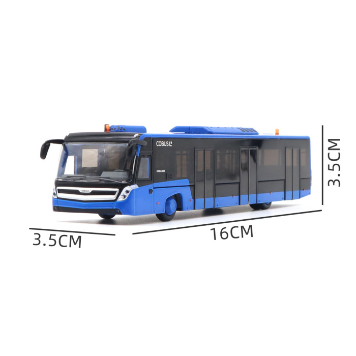 1/87 NZG The COBUS 3000 Airport Shuttle Bus Diecast Model Toys Car Bus Boys Girls Gifts
