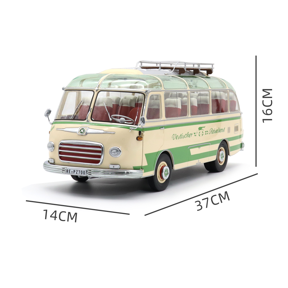 1/18 Schuco Benz Setra S6 Bus Diecast Model Toys Cars Bus Boys