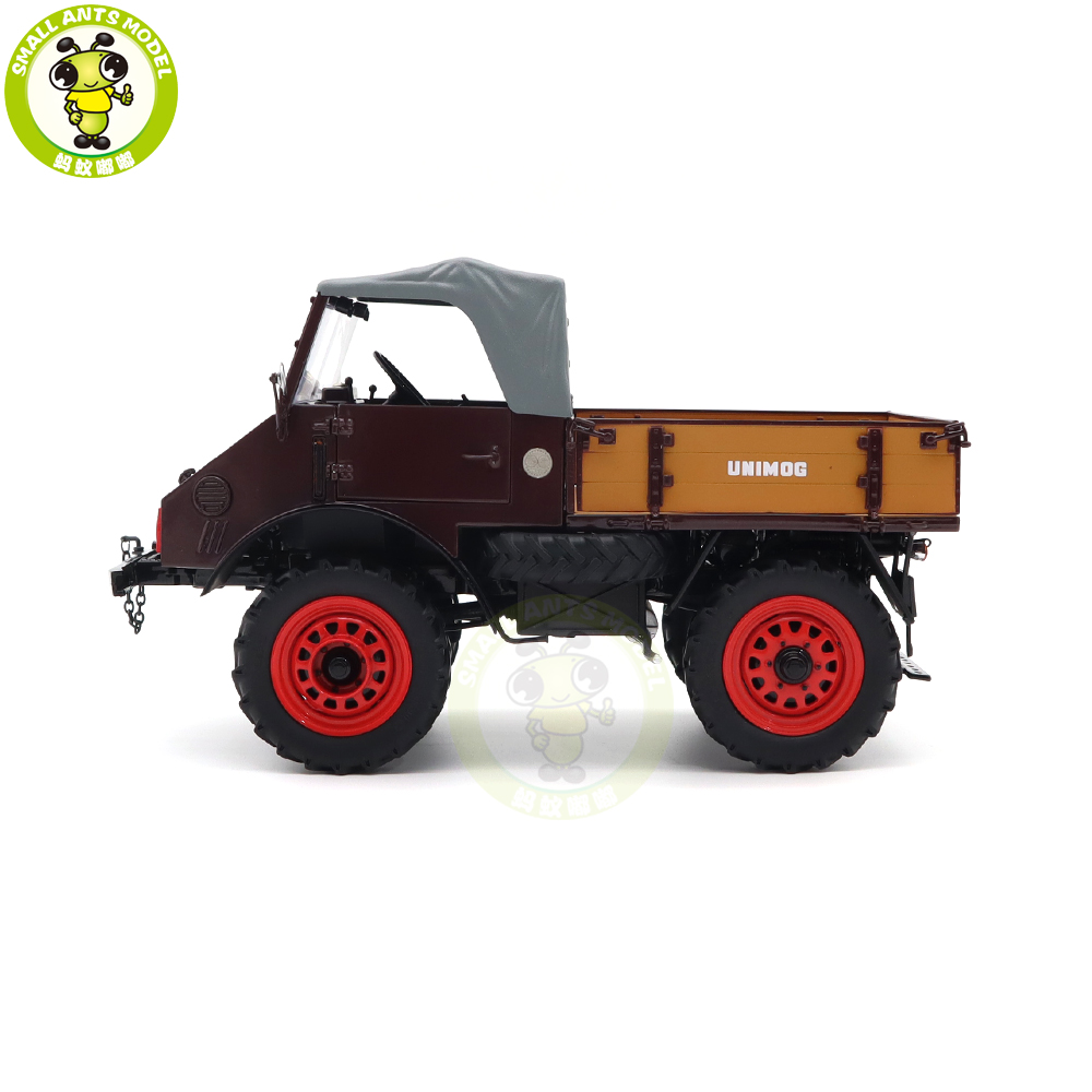 1/18 Schuco Benz Unimog U401 Mit Softtop Truck Pickup Diecast