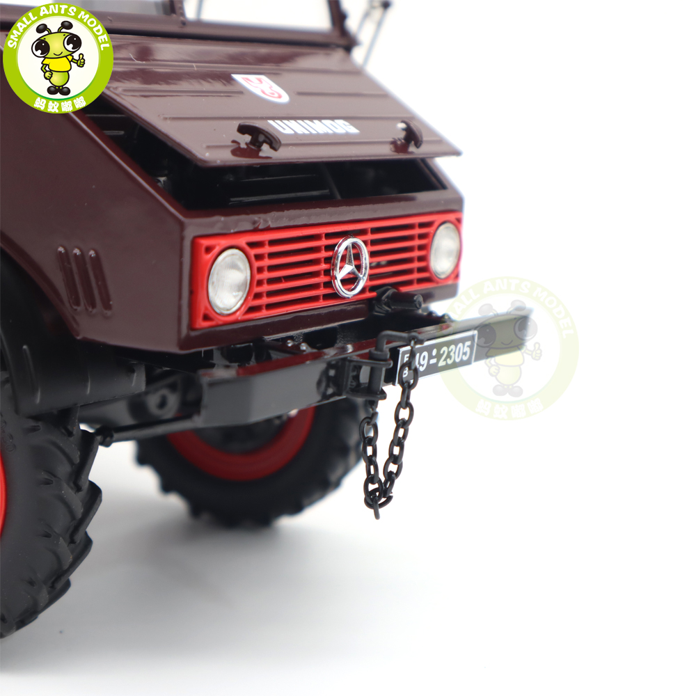 1/18 Schuco Benz Unimog U401 Mit Softtop Truck Pickup Diecast