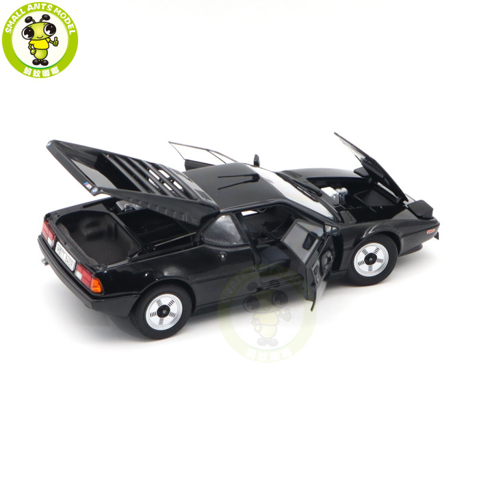 1/18 Norev 183225 BMW M1 1980 Racing Car Diecast Model Car Toys Boys Girls Gifts