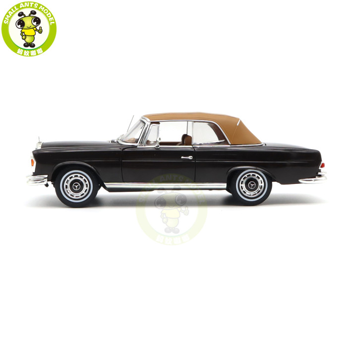 1/18 Mercedes Benz 280SE 280 SE Cabriolet 1969 Norev 183568 Diecast Model Toys Car Boys Girls Gifts