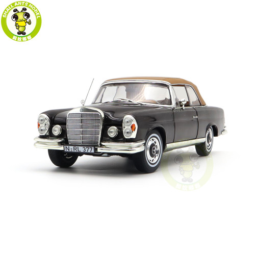 1/18 Mercedes Benz 280SE 280 SE Cabriolet 1969 Norev 183568 Diecast Model Toys Car Boys Girls Gifts