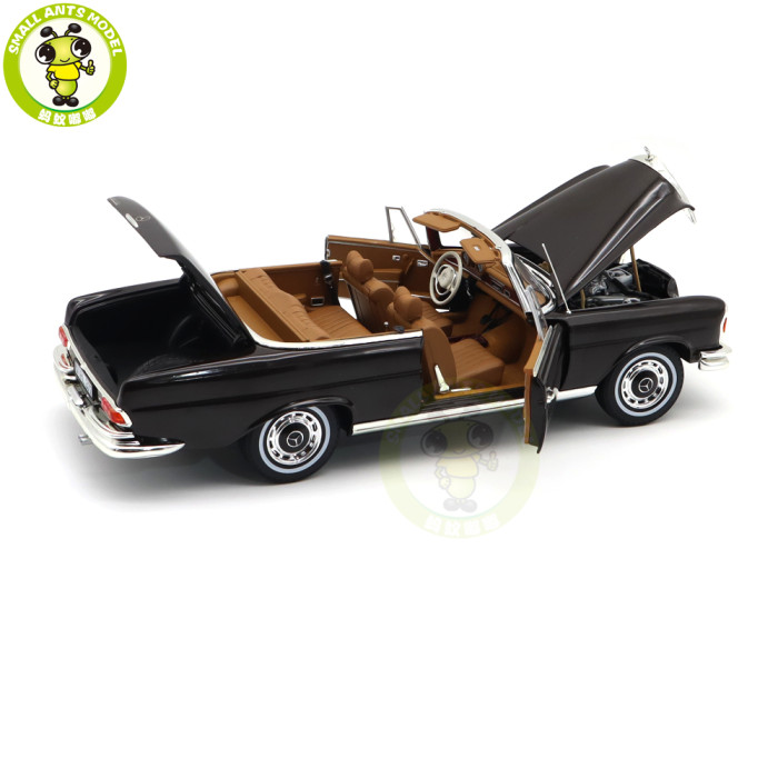 1/18 Mercedes Benz 280SE 280 SE Cabriolet 1969 Norev 183568 Diecast Model Toys Car Boys Girls Gifts