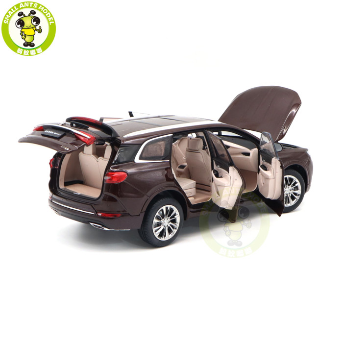 1/18 US GM Buick Enclave Avenir Diecast Model Toys Car Boys Girls Gifts