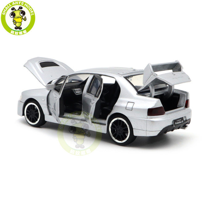 1/32 JACKIEKIM Mitsubishi Lancer EVO IX 9 RHD Diecast Model CAR Toys for kids Boy girl Gifts