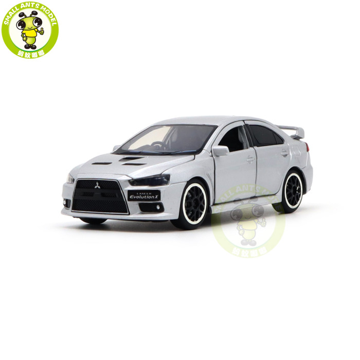 1/32 JACKIEKIM Mitsubishi Lancer EVO X 10 BBS RHD Diecast Model CAR Toys for kids Boy girl Gifts