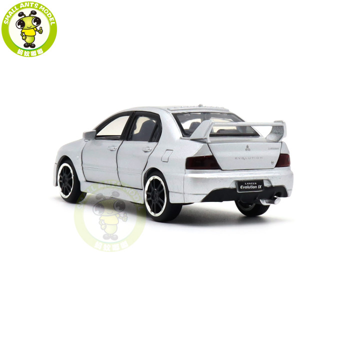 1/32 JACKIEKIM Mitsubishi Lancer EVO IX 9 RHD Diecast Model CAR Toys for kids Boy girl Gifts