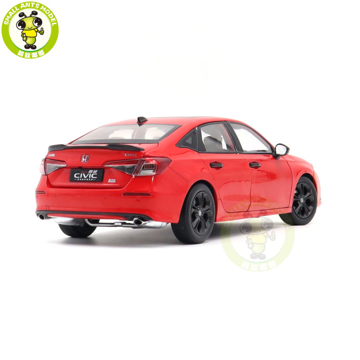 1/18 Honda CIVIC 2022 11th Generation Diecast Metal Car Model Toys Boys Girls Gifts