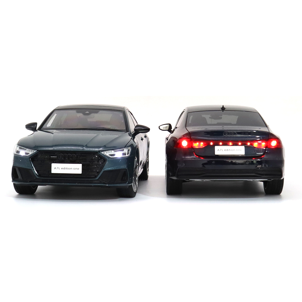 1/18 Audi A7 A7L 2021 Diecast Model Toys Car Boys Girls Gifts