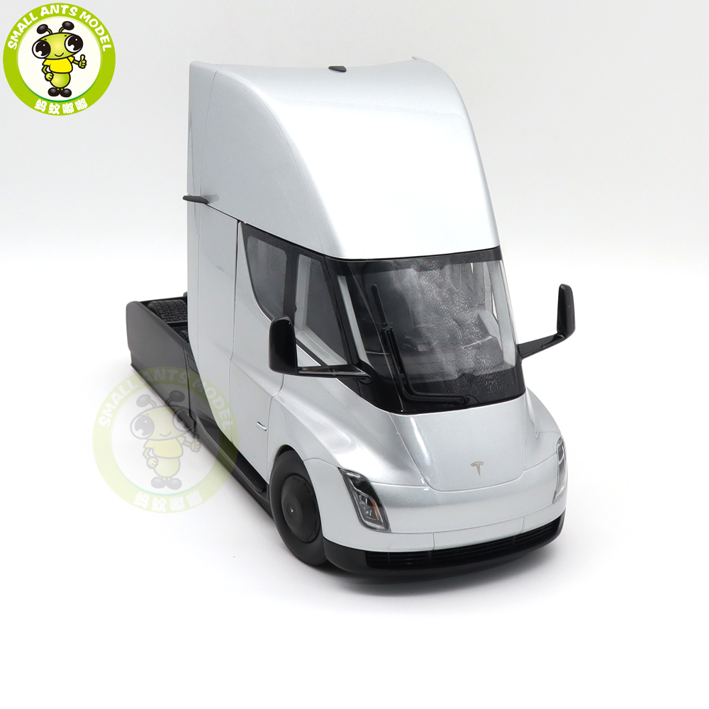 1/24 Tesla SEMI Truck Trailer Tractor Diecast Model Toys Car Truck
