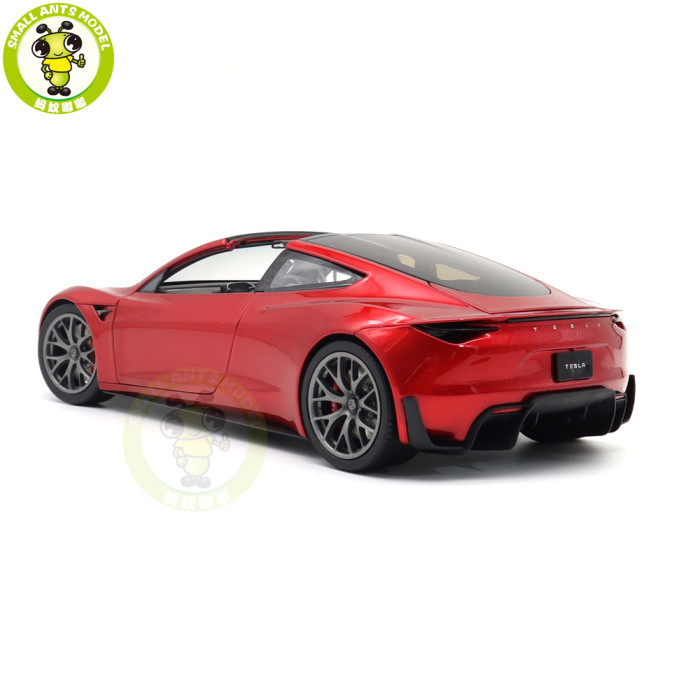 1/18 Tesla Roadster Diecast Model Toys Car Boys Girls Gifts