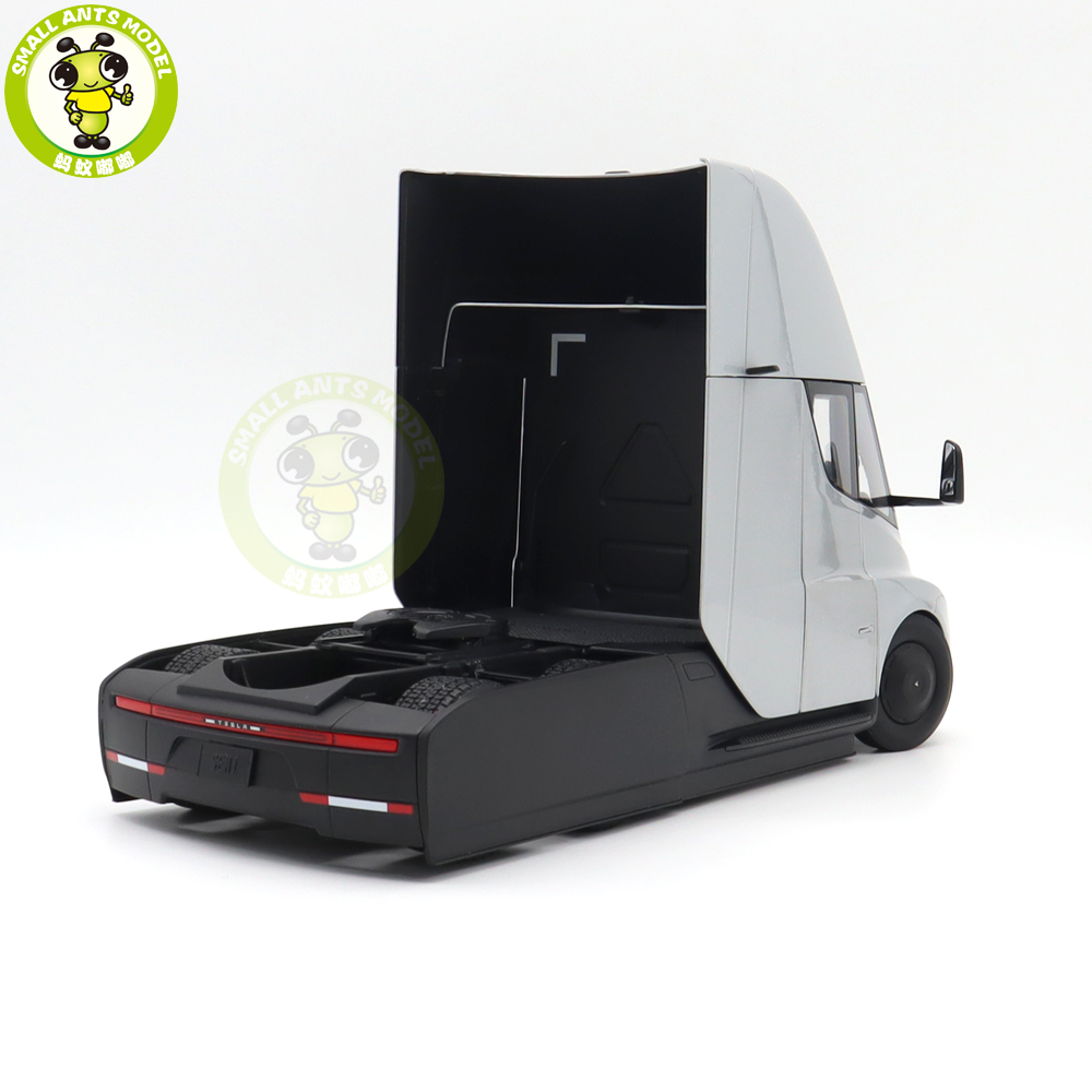 1/24 Tesla SEMI Truck Trailer Tractor Diecast Model Toys Car Truck