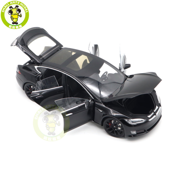 1/18 Tesla Model S P110D Diecast Model Toys Car Boys Girls Gifts