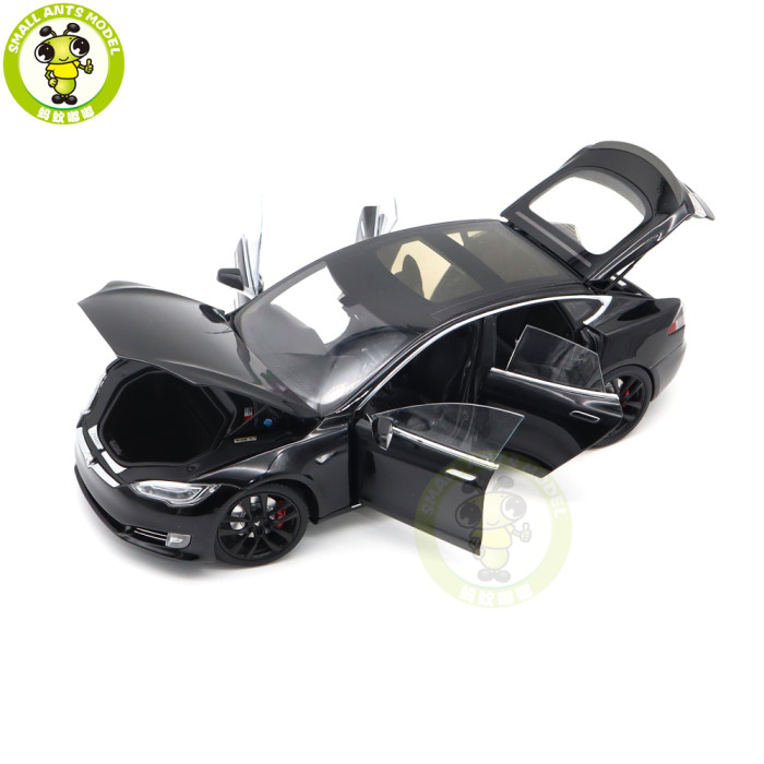 1/18 Tesla Model S P110D Diecast Model Toys Car Boys Girls Gifts