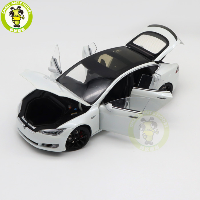 1/18 Tesla Model S P110D Diecast Model Toys Car Boys Girls Gifts