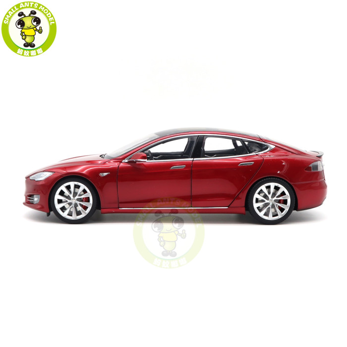 1/18 Tesla Model S P110D Diecast Model Toys Car Boys Girls Gifts
