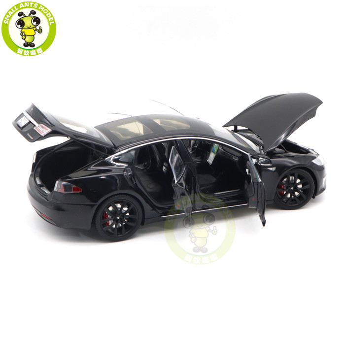 1/18 Tesla Model S P110D Diecast Model Toys Car Boys Girls Gifts