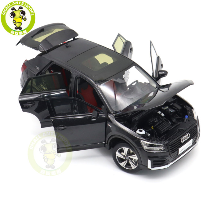 1/18 ALL NEW Audi Q2 Q2L SUV Diecast Metal Car SUV Model Toys for Girl Kids Boy Gift Collection Orange