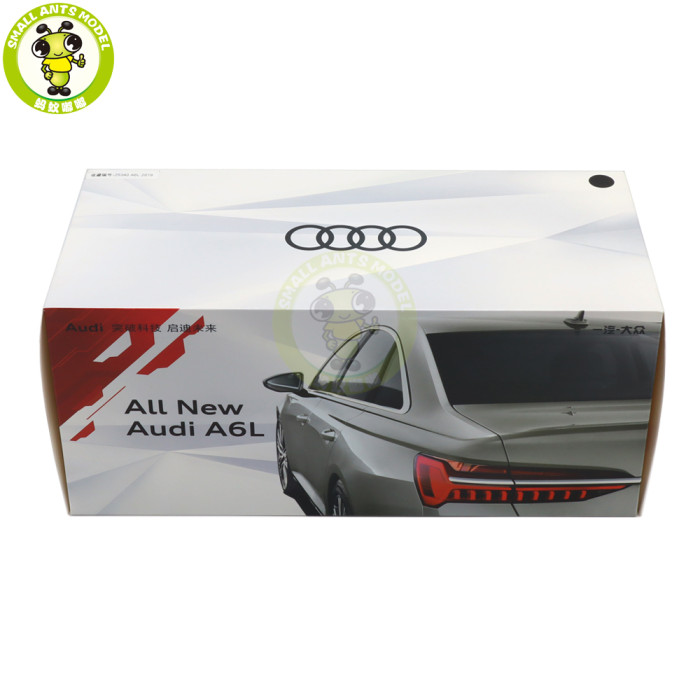 1/18 ALL NEW Audi A6 A6L 2019 Diecast Car Model Toy Boy Girl Gift Collection Black