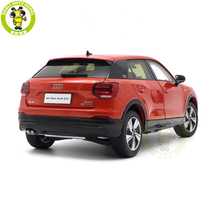 1/18 ALL NEW Audi Q2 Q2L SUV Diecast Metal Car SUV Model Toys for Girl Kids Boy Gift Collection Orange