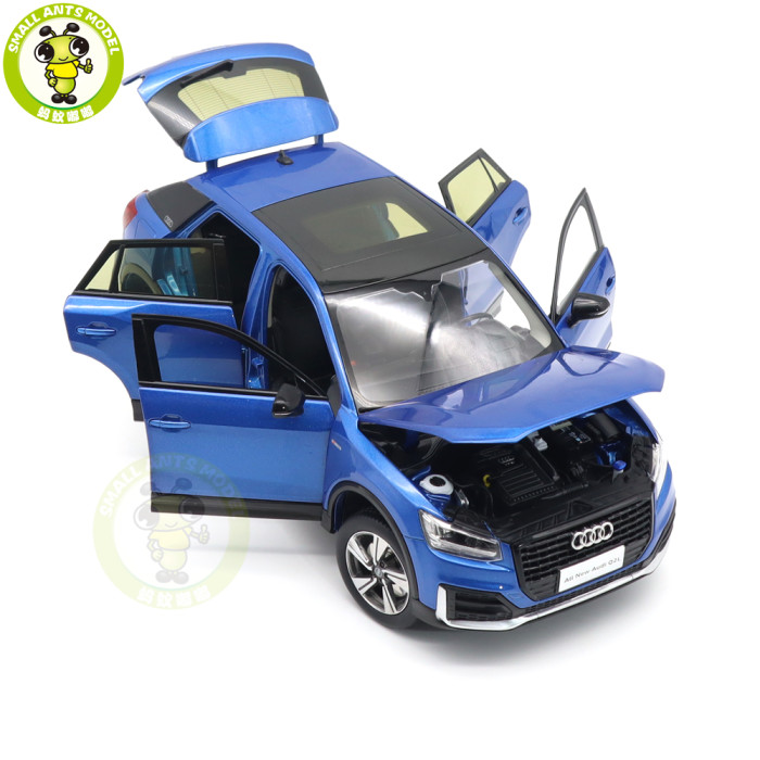 1/18 ALL NEW Audi Q2 Q2L SUV Diecast Metal Car SUV Model Toys for Girl Kids Boy Gift Collection Orange