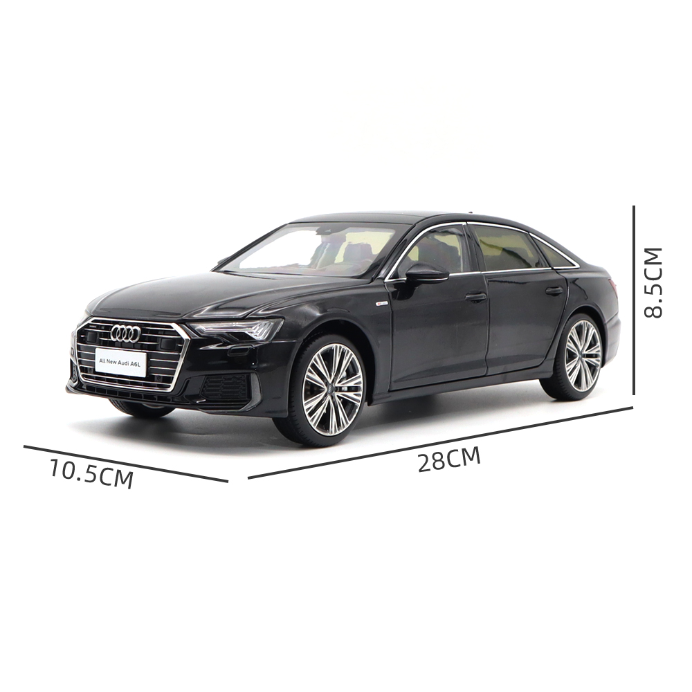 アウディ　A6L 1/18 1/18 ALL NEW Audi A6 A6L 2019 Diecast Car Model Toy Boy Girl Gift