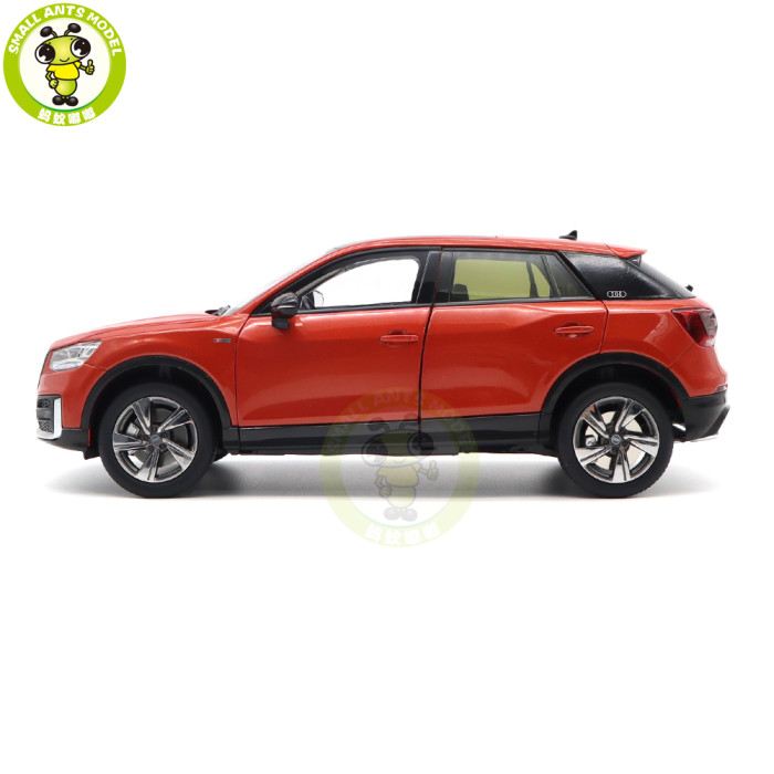 1/18 ALL NEW Audi Q2 Q2L SUV Diecast Metal Car SUV Model Toys for Girl Kids Boy Gift Collection Orange