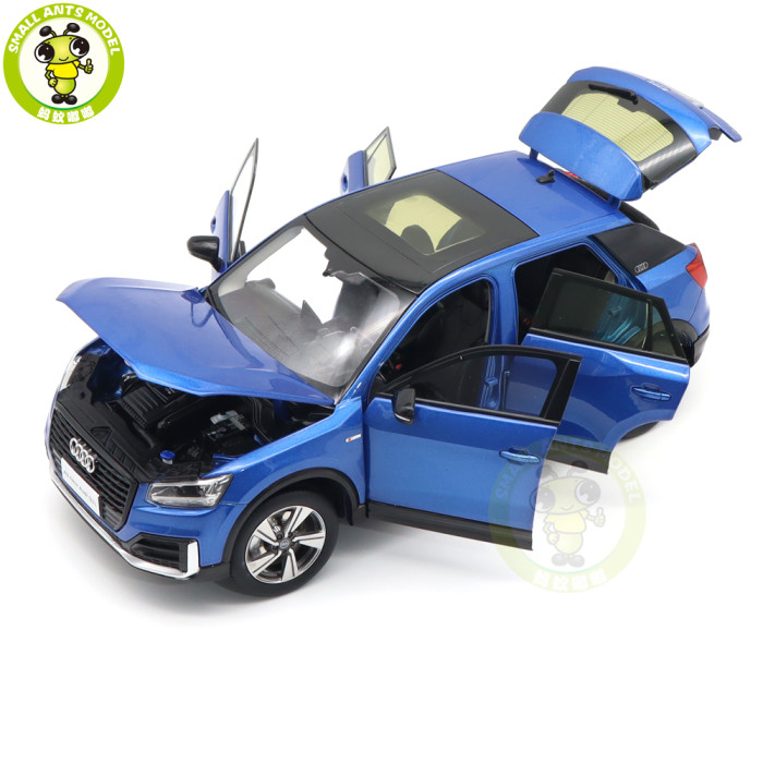 1/18 ALL NEW Audi Q2 Q2L SUV Diecast Metal Car SUV Model Toys for Girl Kids Boy Gift Collection Orange