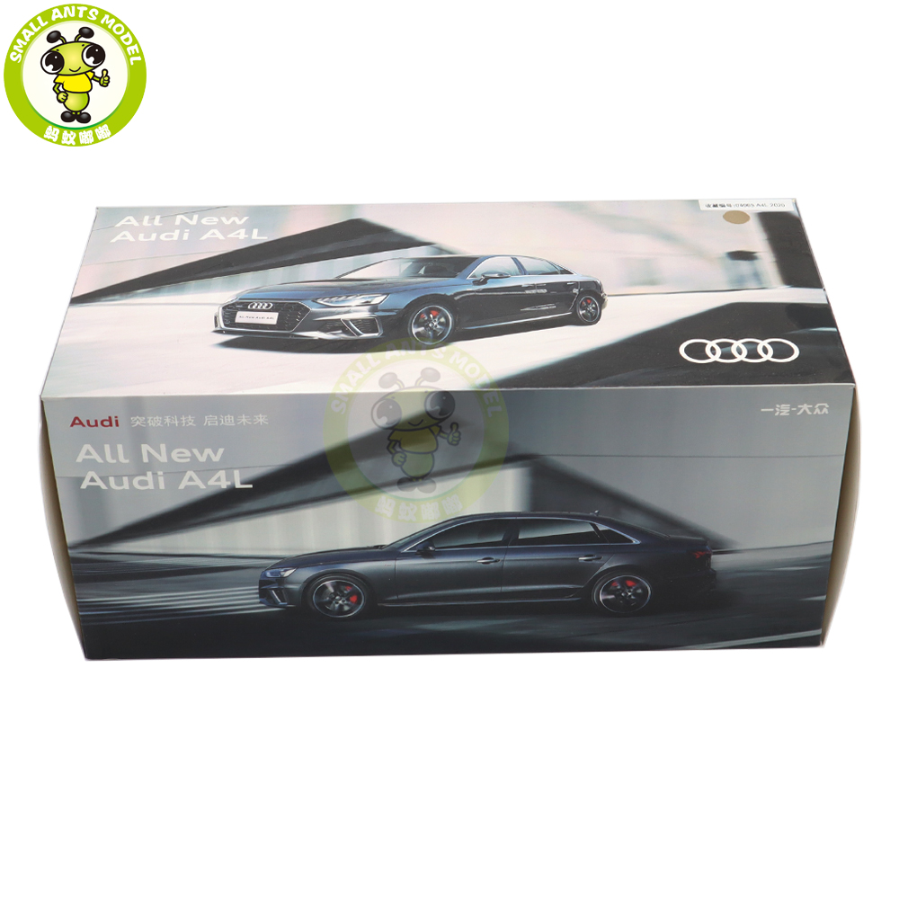 1/18 ALL NEW Audi A4 A4L 2020 Diecast Metal Model Toys Car Boys