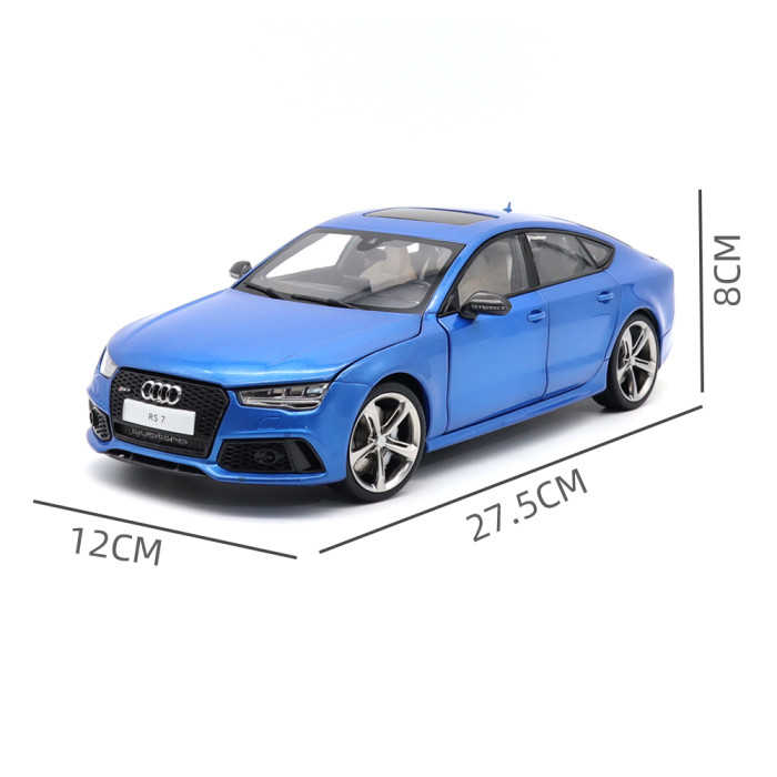 1/18 Audi RS 7 RS7 2016 KengFai Diecast Metal Model Car Toys Gifts For Friends Father