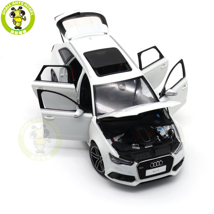 1/18 Audi RS6 RS 6 C7 Diecast Model Car Toys Boys Girls Gifts