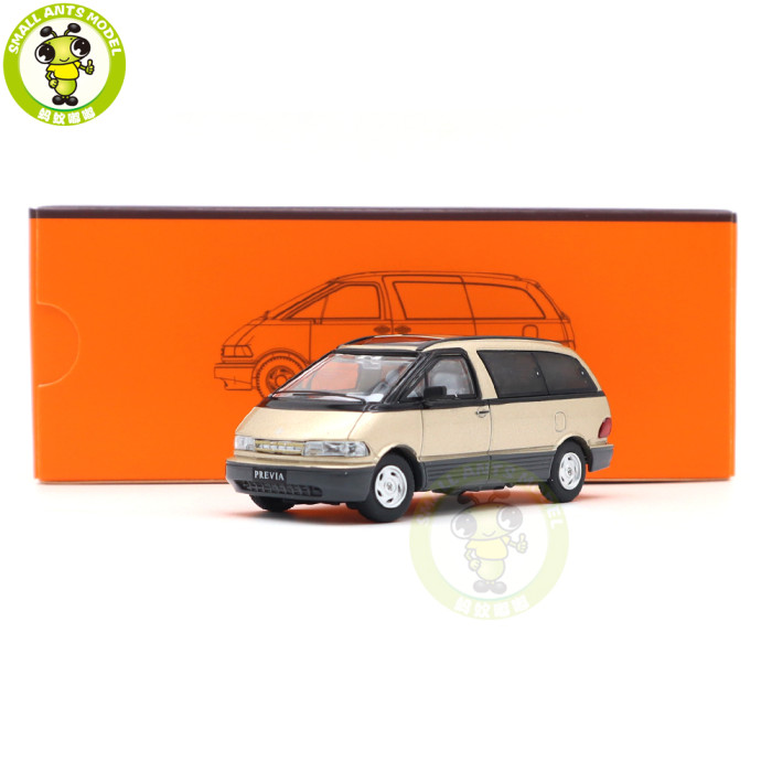 1/64 GCD Toyota PREVIA MPV Diecast Model Toy Car Boys Girls Gifts
