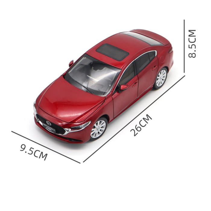 1/18 Mazda 3 AXELA Diecast Model Toy Cars Boys Girls Gifts