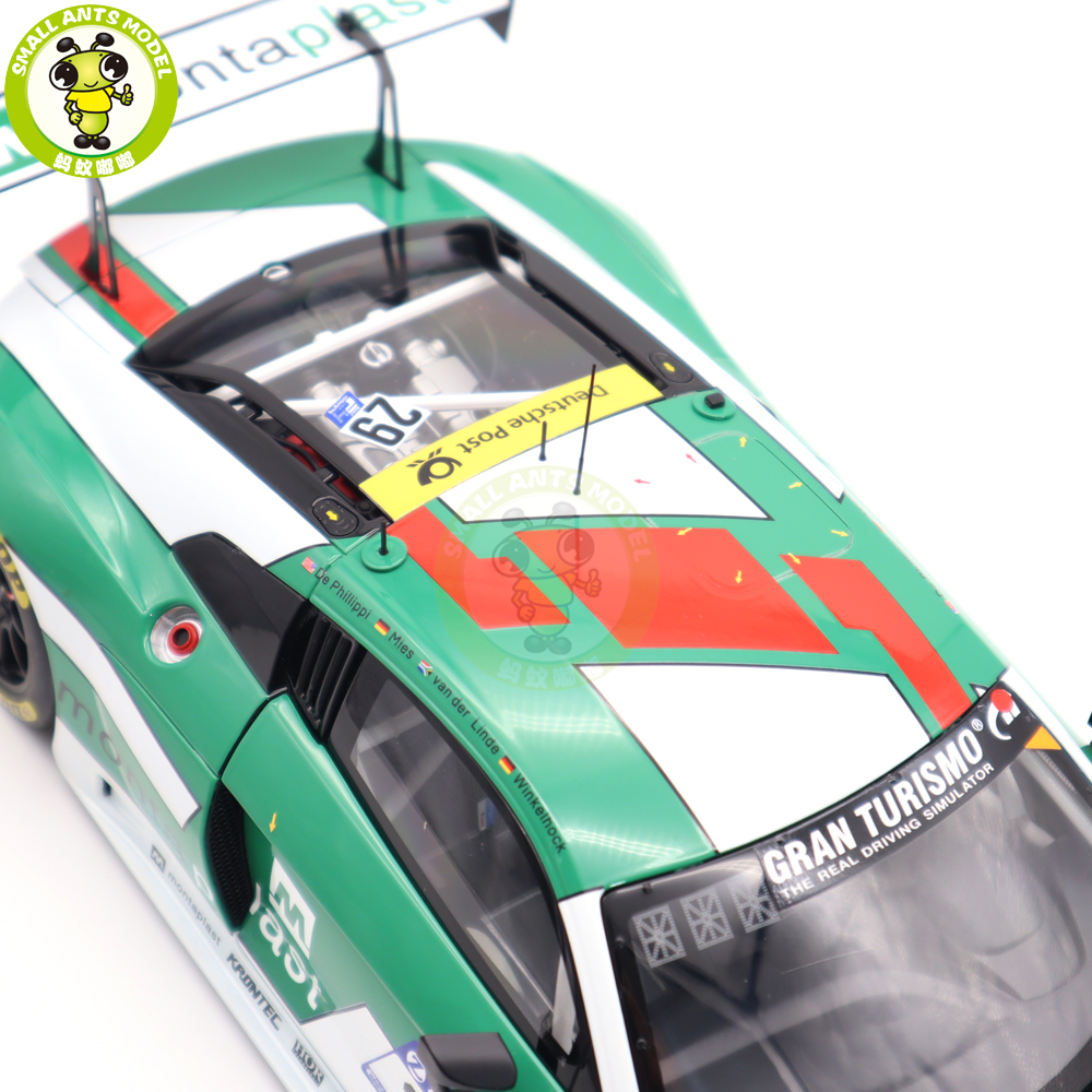 1/18 Autoart 81701 Audi R8 LMS 24hrs Nurburgring 2017 Winner #29
