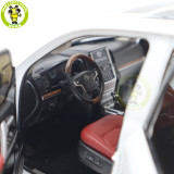 1/18 Toyota Land Cruiser 200 LC200 Middle East Version Spare Tire KENGFAI Diecast SUV Car Model Toys Boys Girls gifts