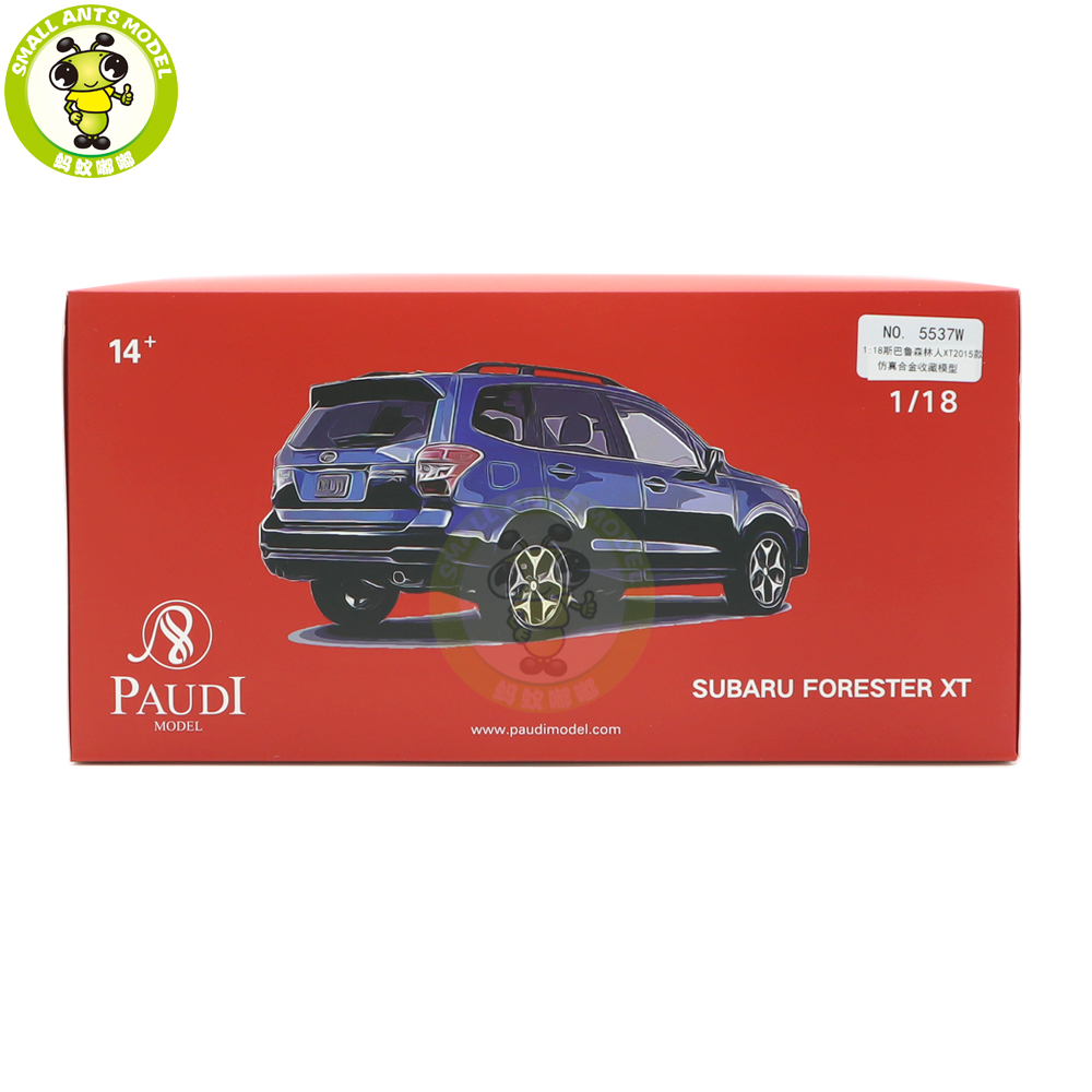 1/18 Subaru Forester XT 2015 Diecast Model Toys Car Suv Boys Girls